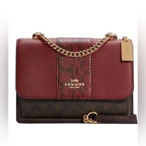 Coach Klare In Colorblock Signature CrossBody Bag NWOT MSRP: $398.00